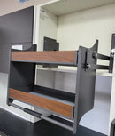 Lift Down System- Dark Grey, Walnut (WLT-24&28&32)