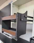 Lift Down System- Dark Grey, Walnut (WLT-24&28&32)