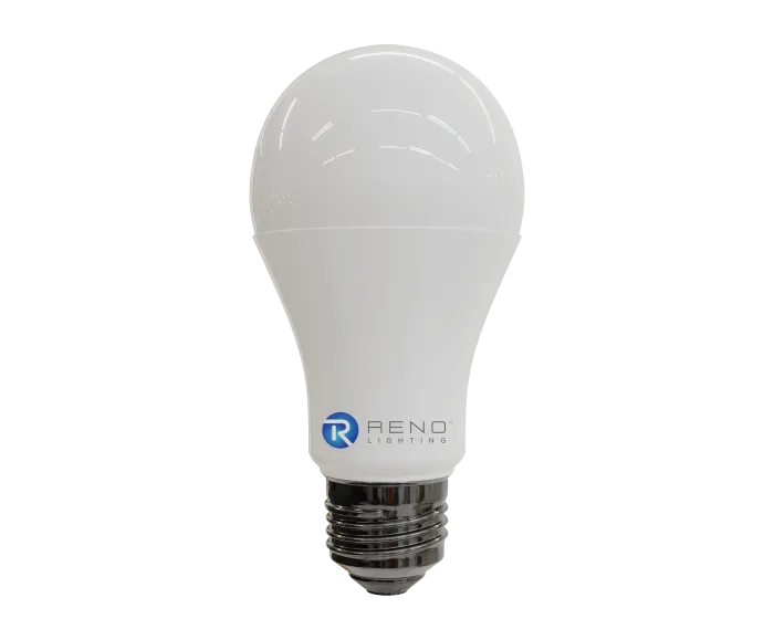 RENOA19-15W-5000K: LED A19 Omni-directional 15W-1600LM 25000HOUR DIMMABLE 5000K  R22023