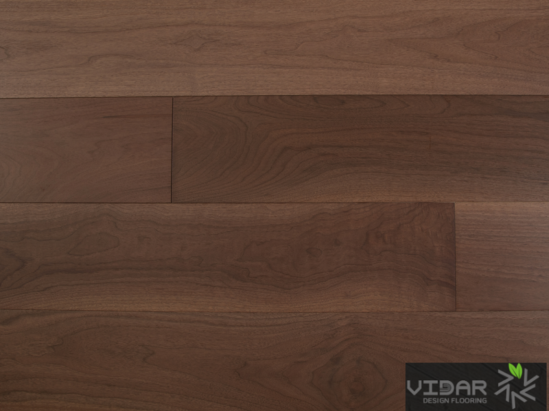 Vidar Design Flooring/ American Black Walnut 11 2/3'' WB /  4mm / Naked Walnut