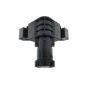 EUROFIT-Cabinet Leg with Dowel (Knock-in) - Black - Plastic - Flat Base CL-MT180K