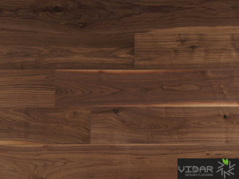 Vidar Design Flooring/ American Black Walnut 9'' WB /  3mm / Natural