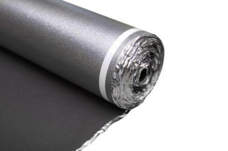 3.0mm EVA Black Foam Foil Laminate Underay/Toucan Flooring/  STC70/ IIC73