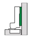 GRASS /  TIOMOS Self Close Hinge /Inset Style