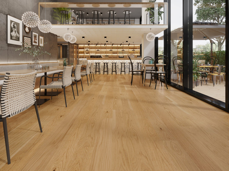 Vidar Design Flooring/ Click / American Oak 5 1/2'' RL WB / Natural