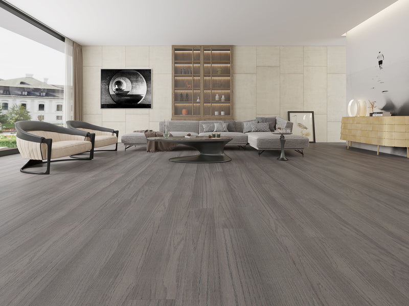 Vidar Design Flooring/ Click / American Oak 5 1/2'' RL WB / Click-Smoke Grey