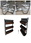 Eurofit Spice Rack (Dark Grey or White) WSR-150&200&250