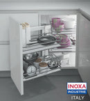 INOXA® Dynamic Corner Swing to Left or Right, WHITE or Graphite (XMC)