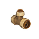 3/4" x 3/4" x 1/2" Push 'N' Connect Tee