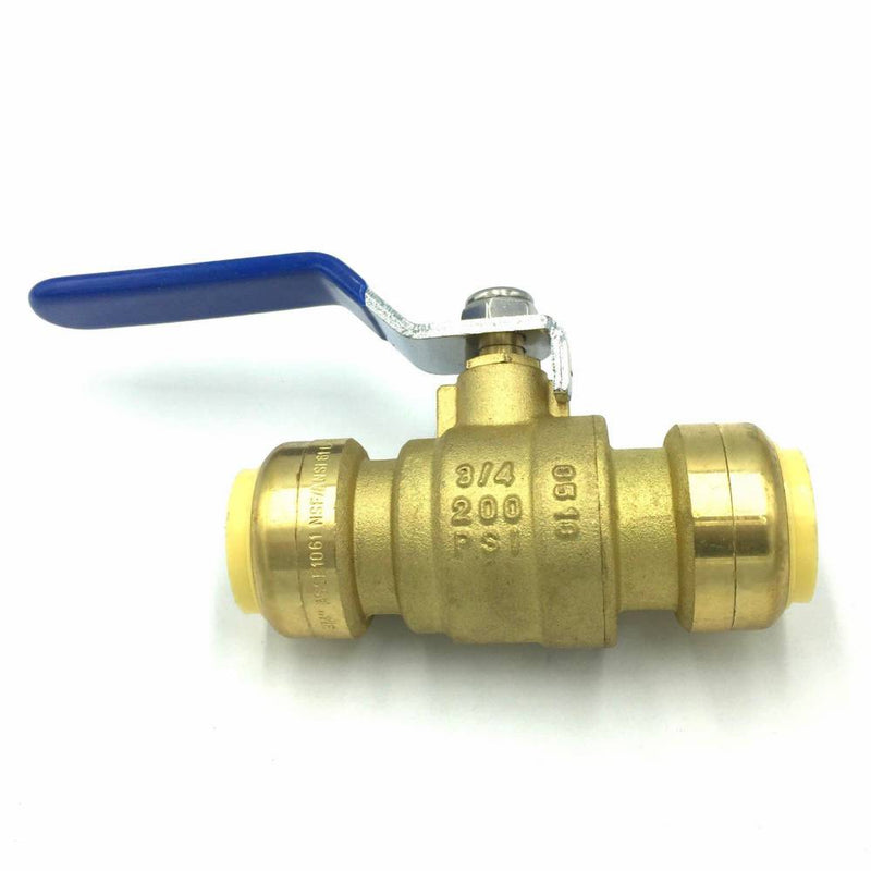 3/4"Push 'N' Connect FP Ball Valve With Stiffeners (1375775LF)