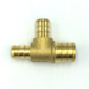 PEX Lead Free Brass TEE (3/4" x 1/2" x 1/2")