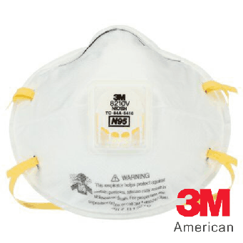 3M Particulate Respirator N95, 10pcs (Face Mask) - 3MS8210V
