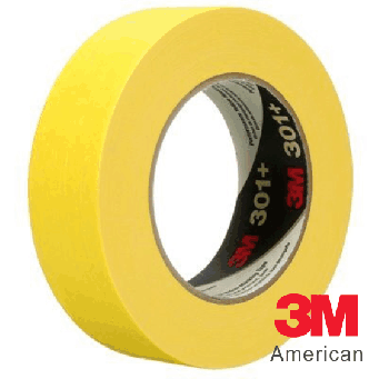 3M Performance Masking Tape 301+ - Yellow 24mm/36mm x 55m