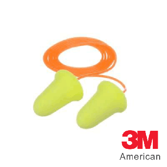 3M E-A-Rsoft FX Corded Earplugs, Yellow, 200pcs - 3MS312-1260