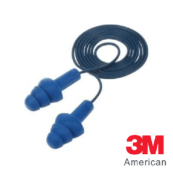 3M E-A-R™ UltraFit Metal Detectable Earplugs, blue, 10pcs - 3MS340-4007