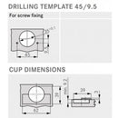 TIOMOS Tipmatic 160° NO SPRING Full overlay (F046138621)