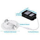 4" Slim Disc LED  Lighting 10.5W 50W