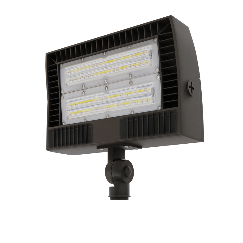 RENO-CWP-MW-DV-MCCT-R2 : LED Flood Light  Knuckle Mount  3500/4000/5000K  Multi CCT / Dual Voltage
