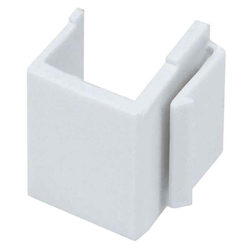 Monoprice Blank Insert For Wall Plate, 10 pcs/pack, White (K-BLANK WH)