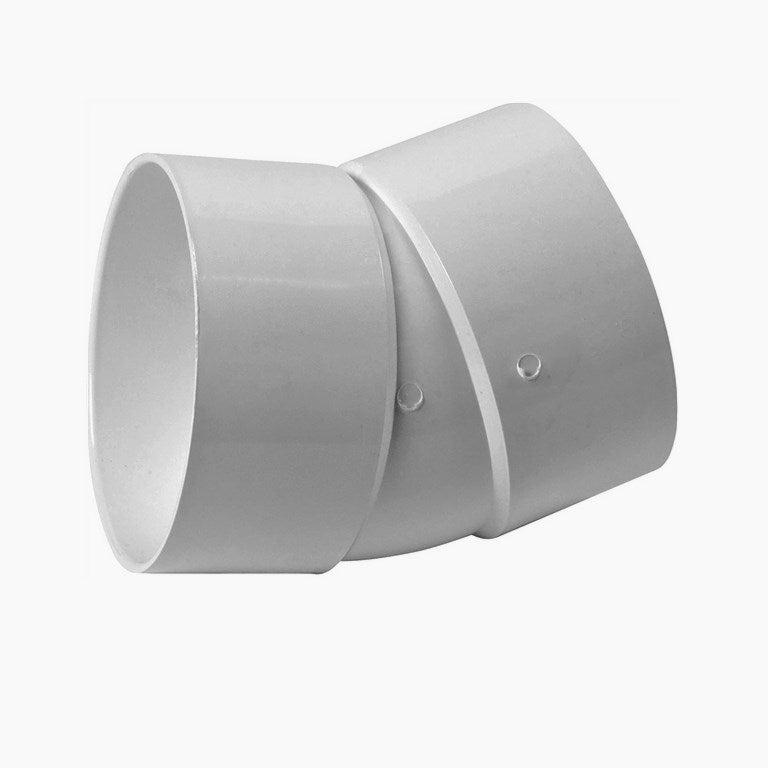 PVC 22.5 Degree Street Elbow  (4 Size Available)