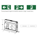 BES - Exit Sign_B (BES-P-120/347)