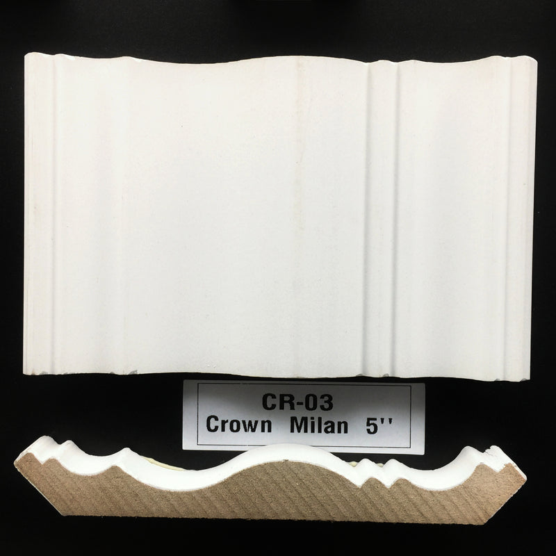 Crown Molding: CR-03 Crown Milan 5"