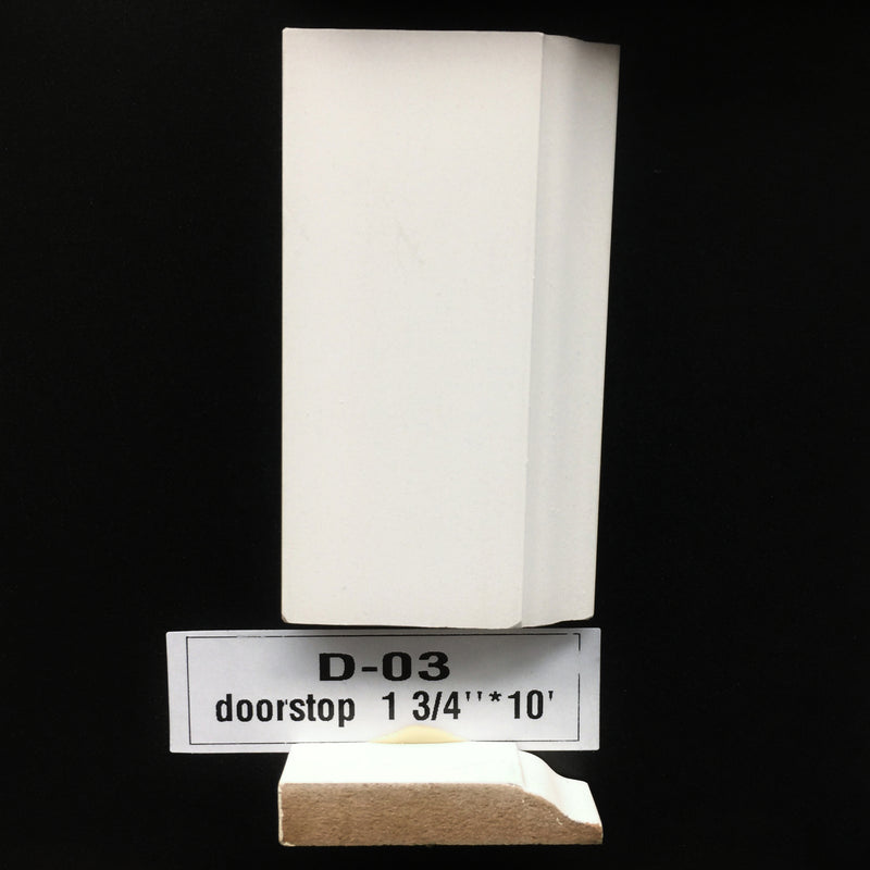 Molding: D-03 Doorstop 1-3/4" x 10'