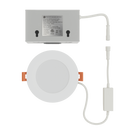 RENO Lighting: LED Disc Recessed Potlight 3″ 6W  3000K/4000K/5000K (Multi CCT)