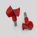 TIDEWAY 4 Blades Industrial Carbide Tipped Hinge Boring Bit for Rows Drill Machine 8mm/35mm Cutting Dia, 70mm Length (2 Size Available)