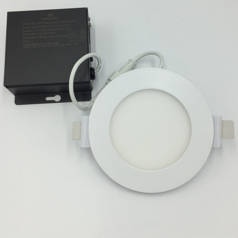 DawnRay 4" Slim Disc LED Light (Round White)