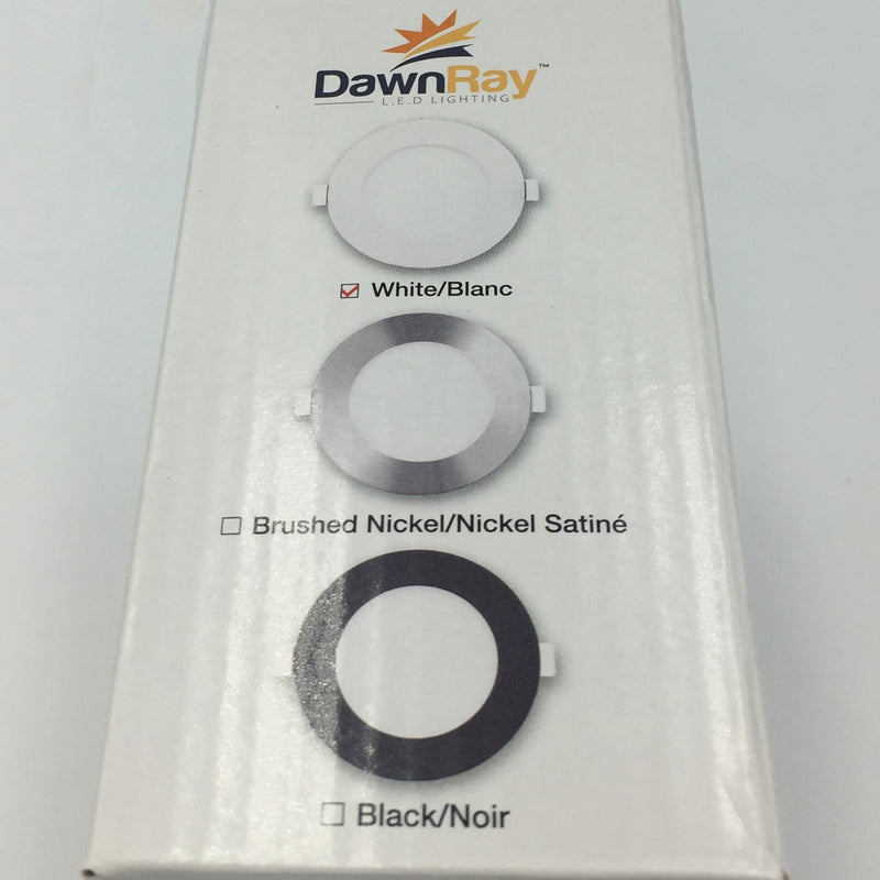 DawnRay 4" Slim Disc LED Light (Round White)