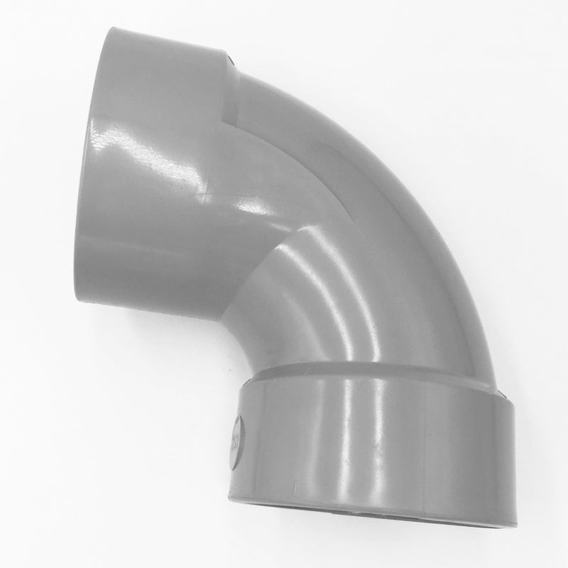 PVC Pipe Fitting 90 Degree Elbow (4 Size Available)
