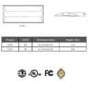 PLT - SHALLOW PLENUM TROFFER (2 Size Available)