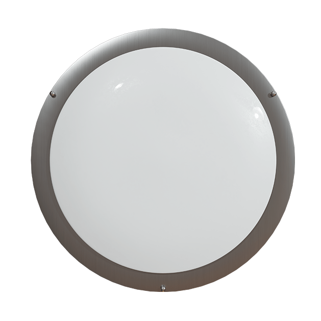 RENO Lighting: LED 16″ Microwave  Dim Sensor Flush Mount Ceiling Fixture 16W-1300LM 120-277V (2 Size Available)
