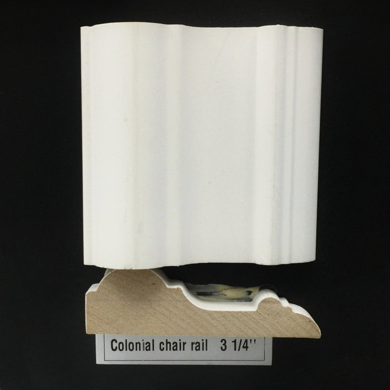 Molding: S-01 Colonial Chair Rail 3-1/4"