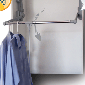 Ambos ITALY Pull-down Clothes Hanger (W29.5"-45¼")  ZLF-700