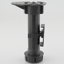 EUROFIT-Standard Cabinet Leg - Black - Plastic CL-T2A100/120/150