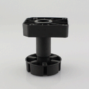 Cabinet Leg - Heavy Duty - Black - Height 4-1/8" - 6" - CL-TD150