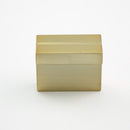 K-61711  Knob -  (L35 x W20 x H27mm) Satin Nickel/Rose Gold Finished