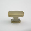 K-417 Luxury Knob - (L37 x W23 x H18mm) Satin Nickel/ Chrome/ Rose Gold Finished