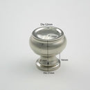 K-62123 Knob - Oil Brushed / Satin Nickel Finished (Diameter 27 x H31mm)