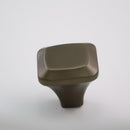 K-62861 /  Knob / Satin Nickel/ Honey Brown Finished