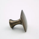 K-62231BSS Knob - Satin Nickel/Honey Brown Finished (L34 x W34 x H32mm)