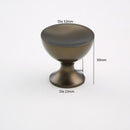 K-62301 Knob - (L32 x W32 x H30mm) (3 Finish Items Available)