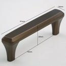 H-62862-76 Handle  Honey Brown/Satin Nickel Finished