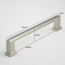 H-61159 BSS Satin Nickel Finished Handle (6 Size Available)