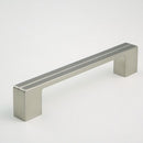 H-61712-128 Satin Nickel/ Rose Gold Finished Handle