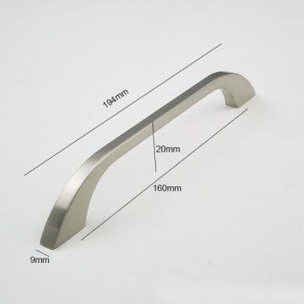 H-65717 BSS Satin Nickel Finished Handle (5 Size Available)