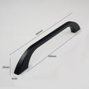 H-65717 BK Black Finished Handle (5 Size Available)