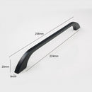 H-65717 BK Black Finished Handle (5 Size Available)